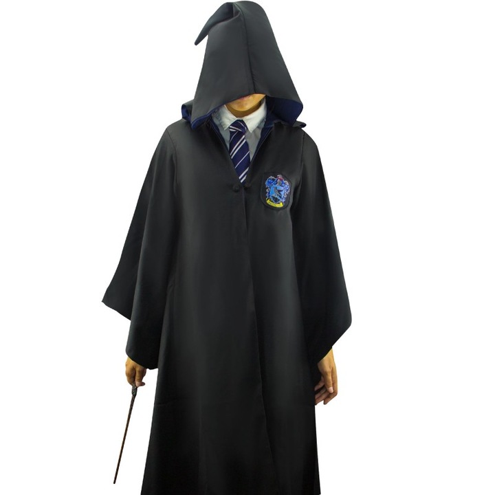 Roba Harry Potter Ravenclaw 137cm - Pentru adulti , M, Negru