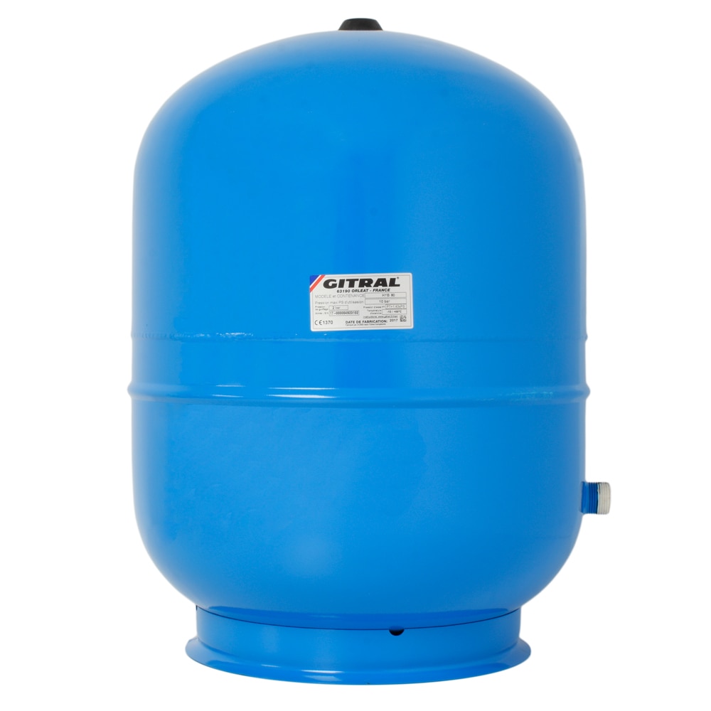 Vas de expansiune 105 litri, Gitral HYB105, membrana fixa, 10 bar, apa potabila, sisteme pompare