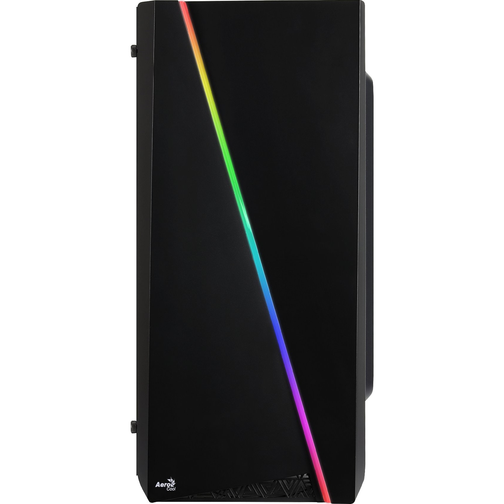 Carcasa computer AeroCool Cylon Mini RGB, Negru, Mini Tower - eMAG.ro