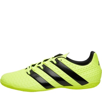 Adidasi de fotbal din piele ecologica Adidas Ace 16.4 IN, Verde, 39.3 EU Adidasi de fotbal din piele ecologica Adidas Ace 16.4 IN, Verde, 39.3 EU