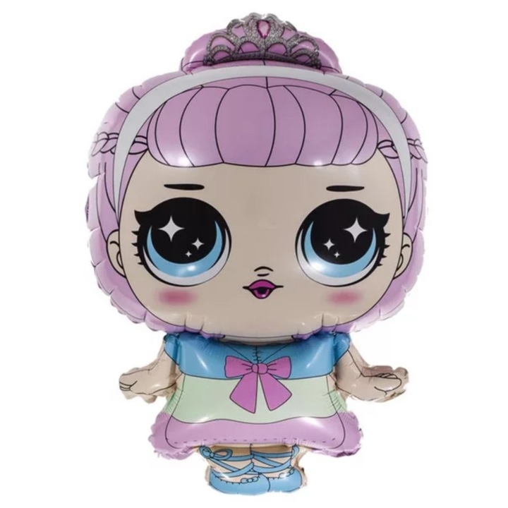 Fólia lufi LOL Doll-Purple
