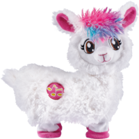 Jucarie interactiva de plus Zuru Pets Alive - Lama dansatoare