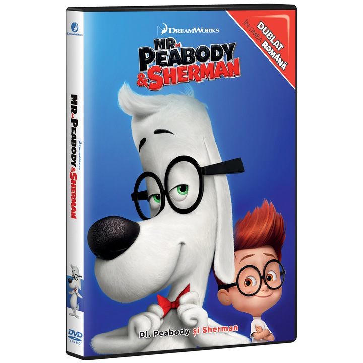 Uram. Peabody és Sherman, DVD, 2014 (Román nyelvű kiadás)