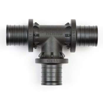 Teu Rautitan cu derivatie redusa 25-20-25,PPSU (PX), negru Teu Rautitan cu derivatie redusa 25-20-25,PPSU (PX), negru