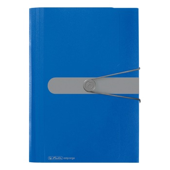 Mapa pp Herlitz, A4, 12 compartimente, Albastru Mapa pp Herlitz, A4, 12 compartimente, Albastru