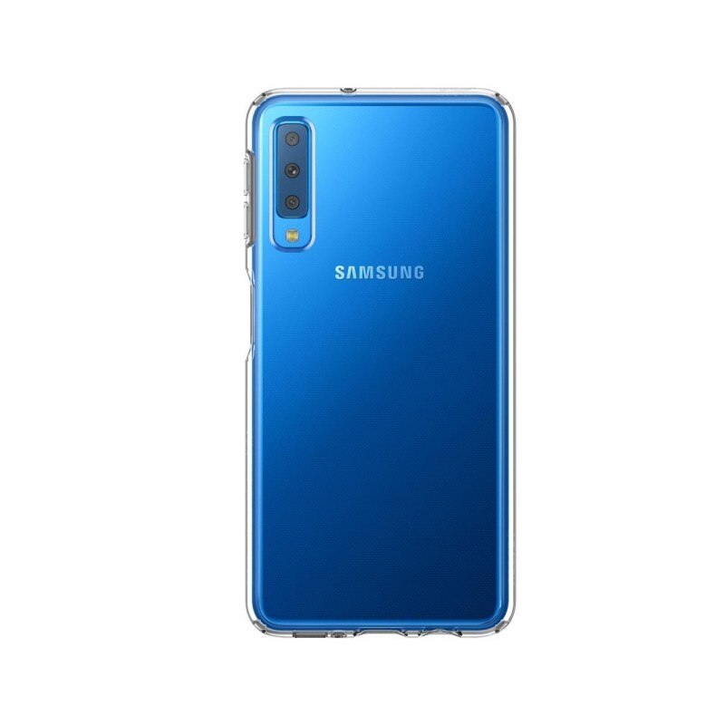 Husa Spigen Liquid Crystal Samsung Galaxy A7 2018 Transparenta