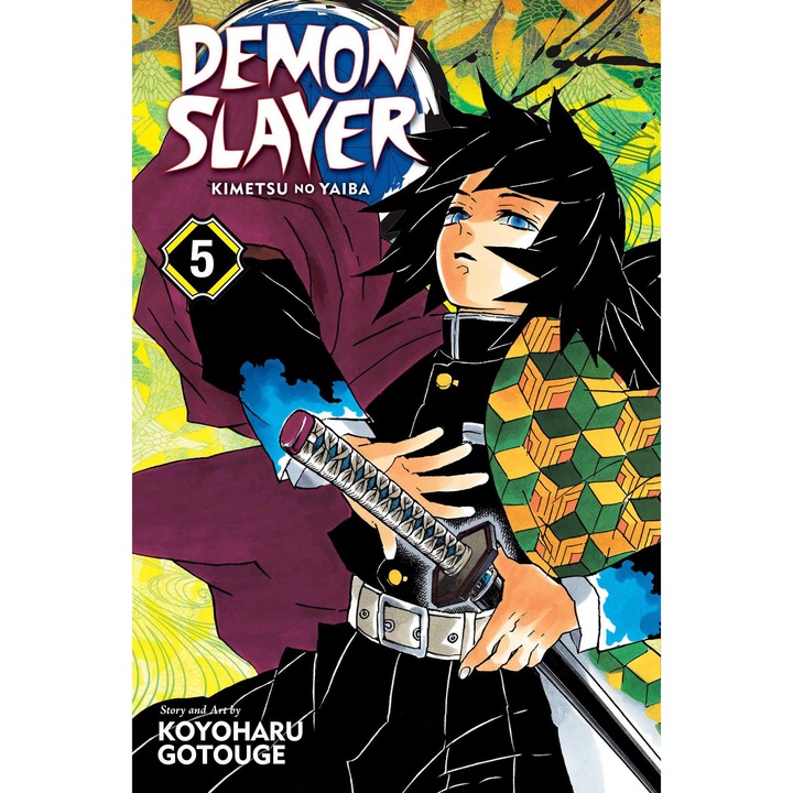 Demon Slayer: Kimetsu no Yaiba - Volume 5 - Koyoharu Gotouge, editia 2019