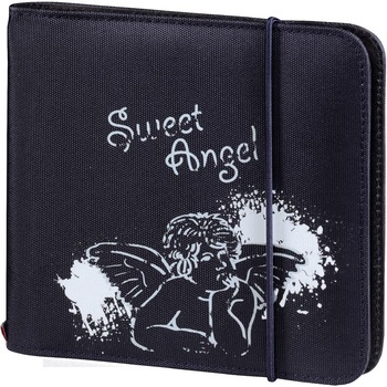 Husa stocare CD/DVD Hama 00095671, pentru 24 CD/DVD-uri, Negru Husa stocare CD/DVD Hama 00095671, pentru 24 CD/DVD-uri, Negru