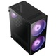 Компютърна кутия Aerocool Python, Middle Tower, Без захранване, ATX, Черна