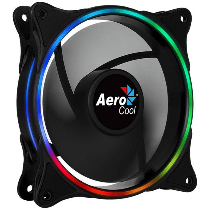 Aerocool Eclipse ventilátor, 120mm, aRGB vilgátítás