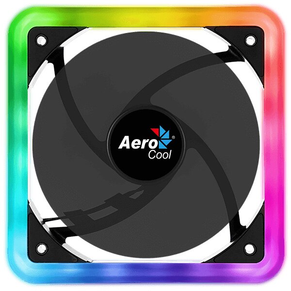 Ventilator Aerocool Edge14, 120mm, iluminare aRGB