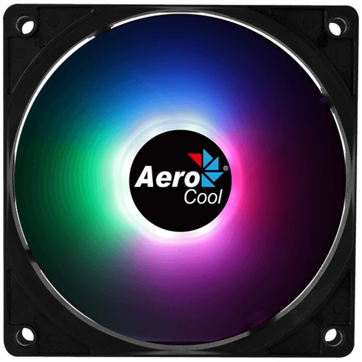 Вентилатор Aerocool Frost12, 120 мм, RGB светлина, PWM