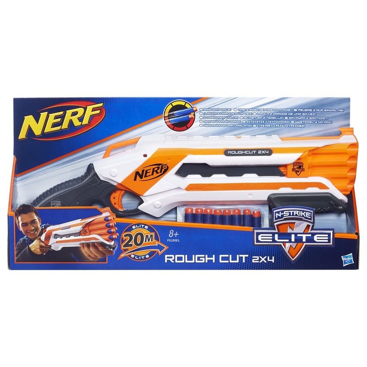 Бластер Nerf N-Strike Elite - Rough Cut