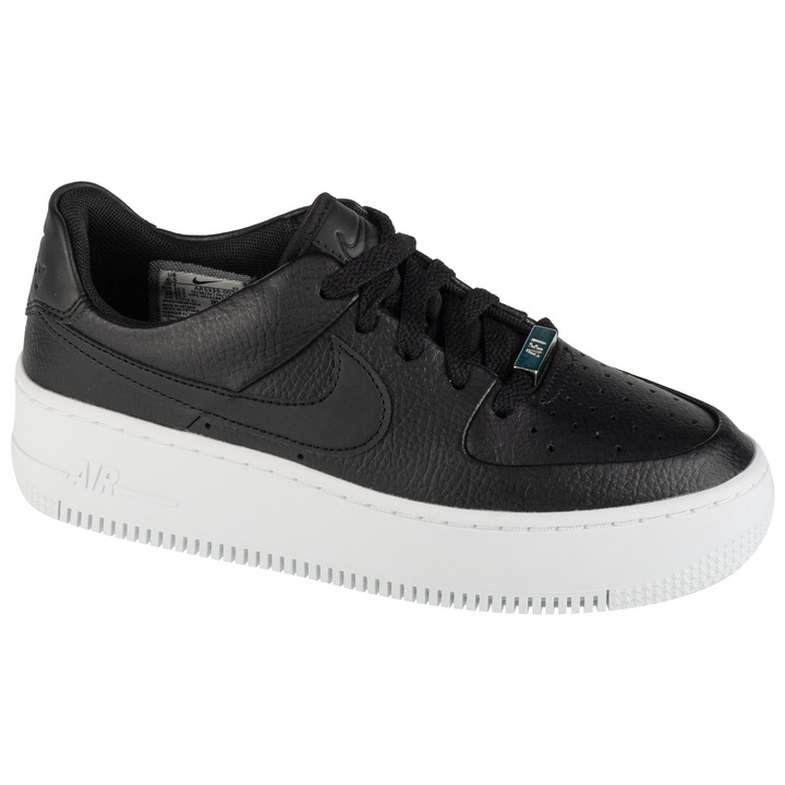 Pantofi sport, Nike Air Force 1 Sage Low 5339, Negru