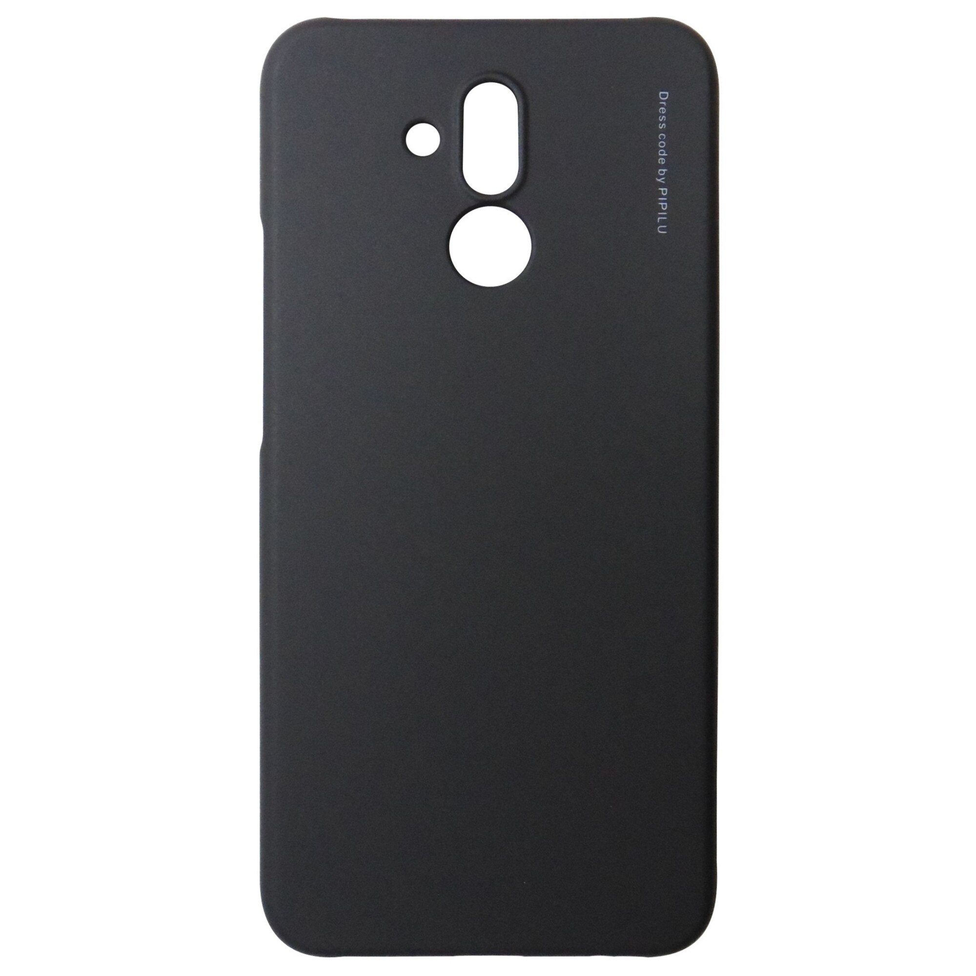 Husa tip capac plastic ultraslim X-Level Metallic neagra pentru Huawei Mate 20 Lite