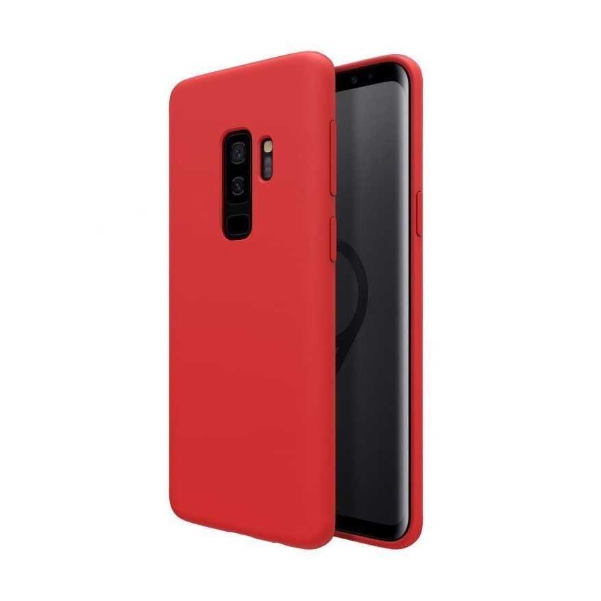 Husa originala X-Level, poliuretan cauciucat, antisoc, Huawei P30, rosie