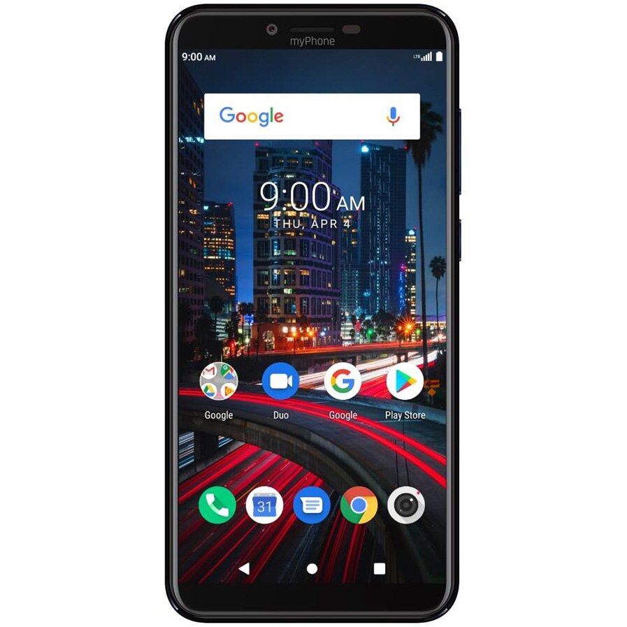 Telefon mobil MyPhone City 2, Dual SIM, 64GB, 4G, Black
