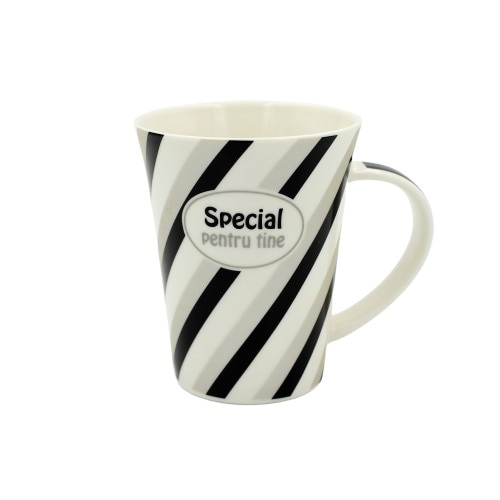 Cana din portelan, personalizata cu mesajul 