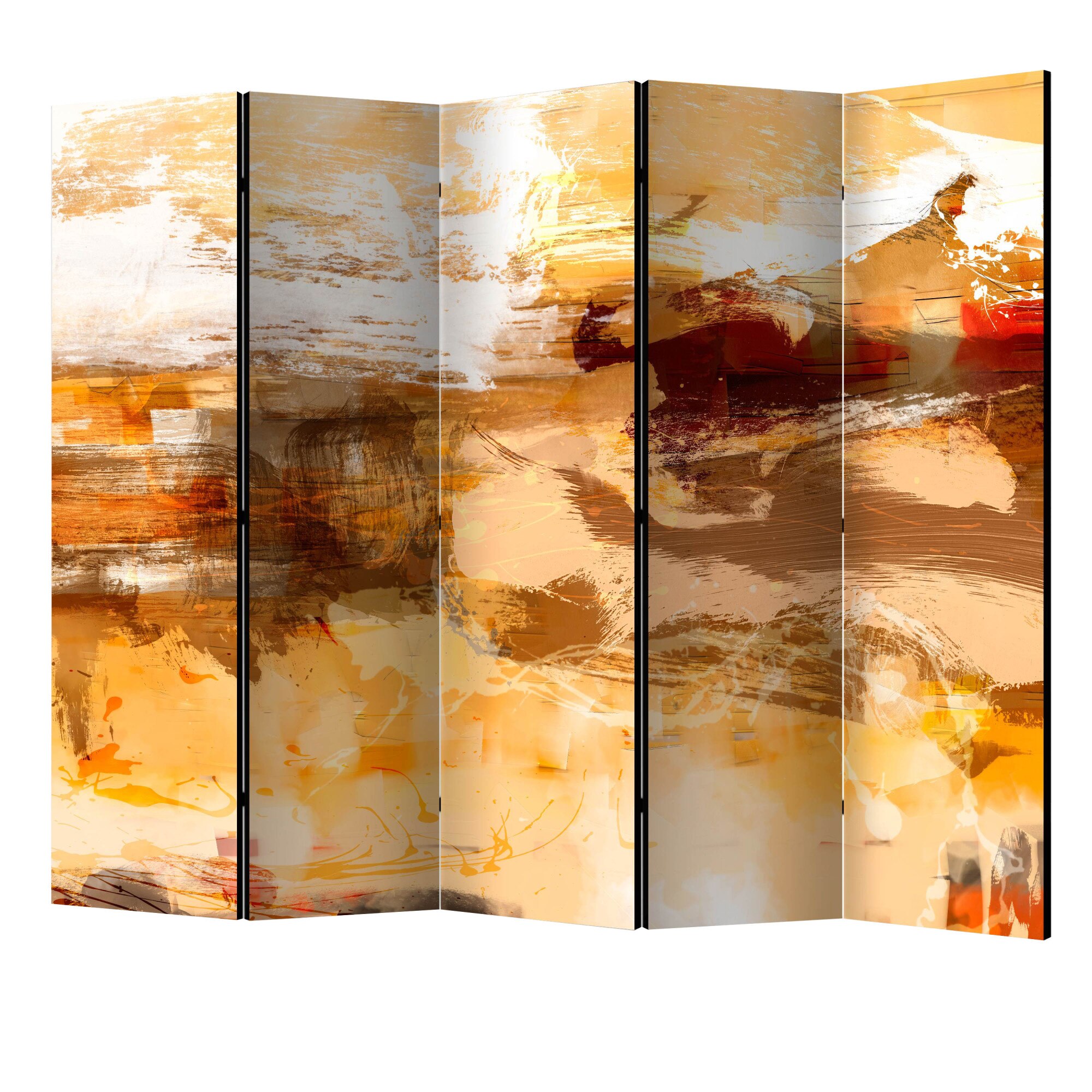 Paravan din 5 parti - Furtuna in desert - 225 x 172 cm