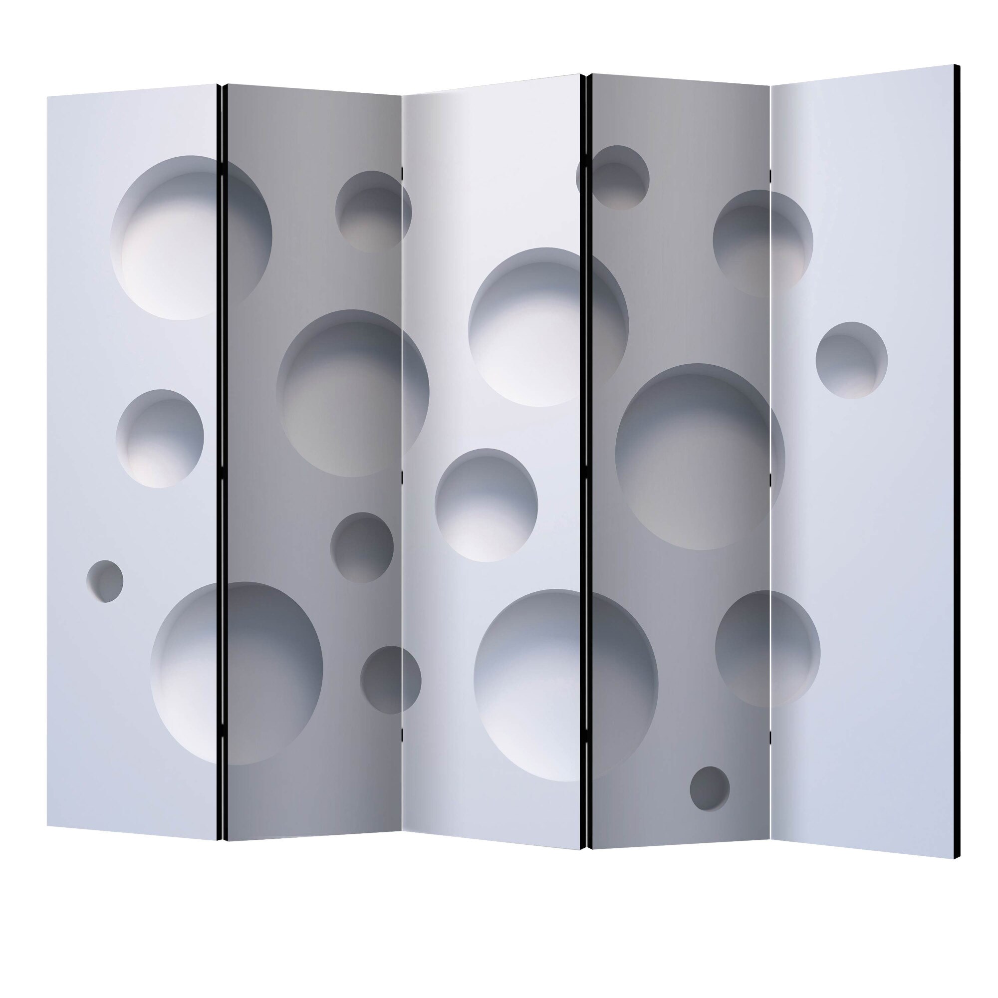 Paravan din 5 parti - Armonia modernitatii II - 225 x 172 cm