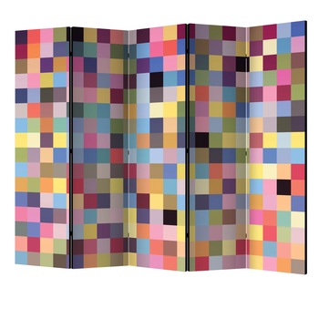 Paravan din 5 parti - Gama completa de culori - 225 x 172 cm Paravan din 5 parti - Gama completa de culori - 225 x 172 cm