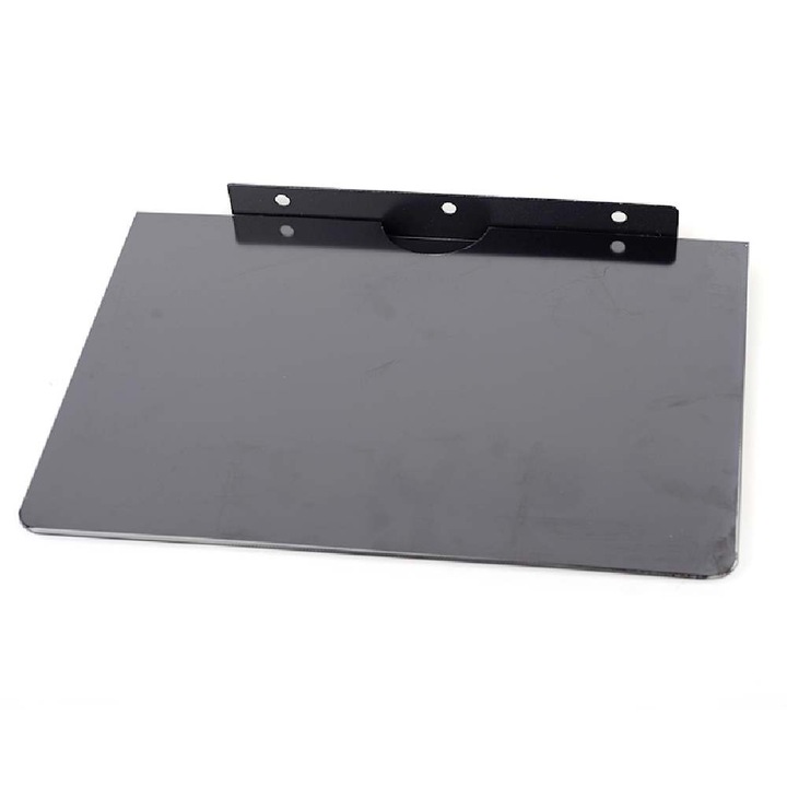 Suport TV receptor Wireman Q-008 Big, pentru perete, sticla neagra