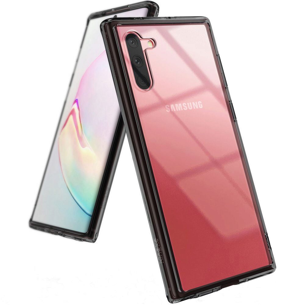Husa Antisoc Hibrida Ringke Fusion pentru Samsung Galaxy Note 10, Negru