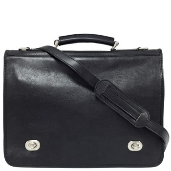 Geanta pentru barbati din piele naturala vachetta „superior” N4512, negru, portlaptop Geanta pentru barbati din piele naturala vachetta „superior” N4512, negru, portlaptop