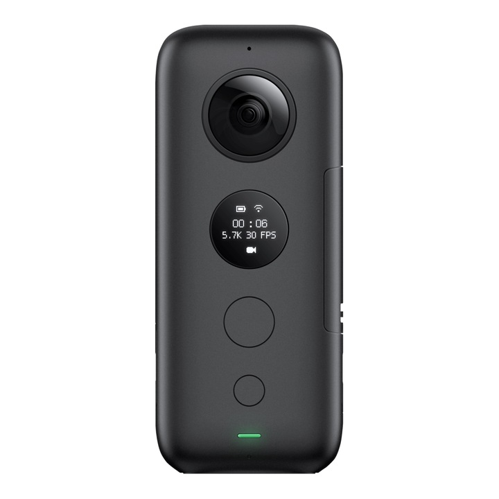 Camera video sport Insta360 ONE X, 360, 5.7K, HDR, Negru