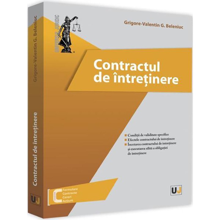 Contractul De Intretinere - Grigore-valentin G. Beleniuc