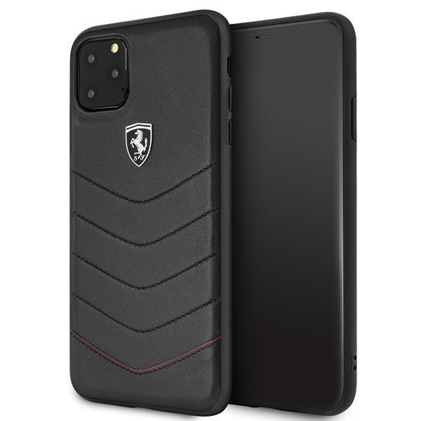 Husa iPhone 11 Pro Max Ferrari Neagra