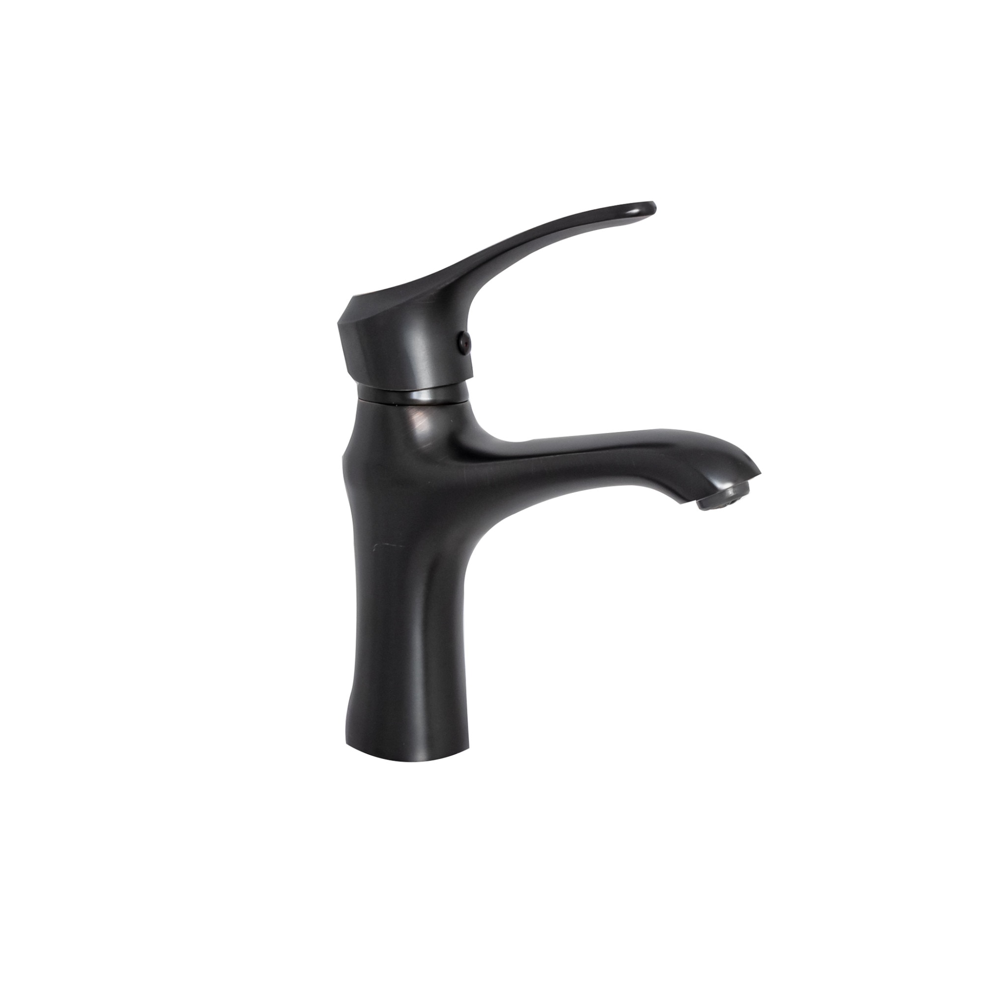Baterie lavoar montare chiuveta baie, aspect negru antichizat TRENDY S