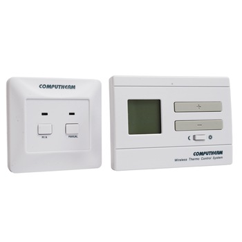 Pachet termostat de ambient Computherm Q3 RF, comanda wireless, neprogramabil, kit instalare inclus Pachet termostat de ambient Computherm Q3 RF, comanda wireless, neprogramabil, kit instalare inclus