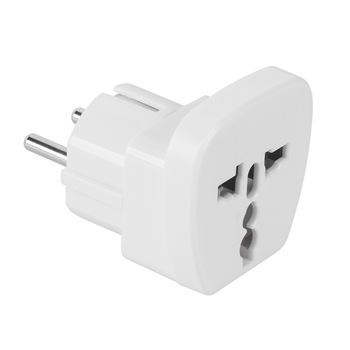 Adaptor tensiune priza universal, Anglia / US / Australia / Irlanda / China / Japonia la Romania, Alb Adaptor tensiune priza universal, Anglia / US / Australia / Irlanda / China / Japonia la Romania, Alb