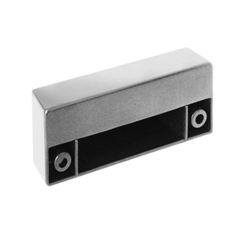 Picior mobilier dreptunghiular, satin, plastic, lungime 85 mm, latime 40 mm, inaltime 25 mm, set 350 buc Picior mobilier dreptunghiular, satin, plastic, lungime 85 mm, latime 40 mm, inaltime 25 mm, set 350 buc
