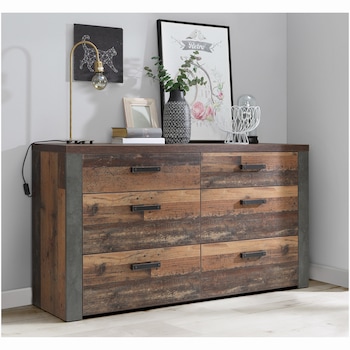 Comoda Kring Rustic, 157 x 83 x 41 cm Comoda Kring Rustic, 157 x 83 x 41 cm