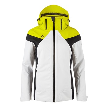 Geaca ski Fischer Spitze, Alb/Galben Geaca ski Fischer Spitze, Alb/Galben