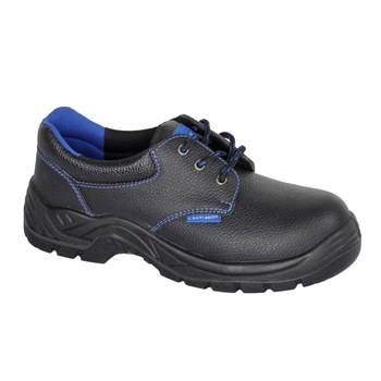 Pantofi piele (SBFOSRC), brant detasabil, bombeu metalic, marimea 42 Pantofi piele (SBFOSRC), brant detasabil, bombeu metalic, marimea 42