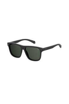 Polaroid, Ochelari de soare wayfarer, polarizati, Negru, 56-16-145 Standard Polaroid, Ochelari de soare wayfarer, polarizati, Negru, 56-16-145 Standard
