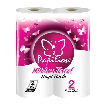 Role bucatarie Papilion, 2 straturi, 2 x 90 Role bucatarie Papilion, 2 straturi, 2 x 90