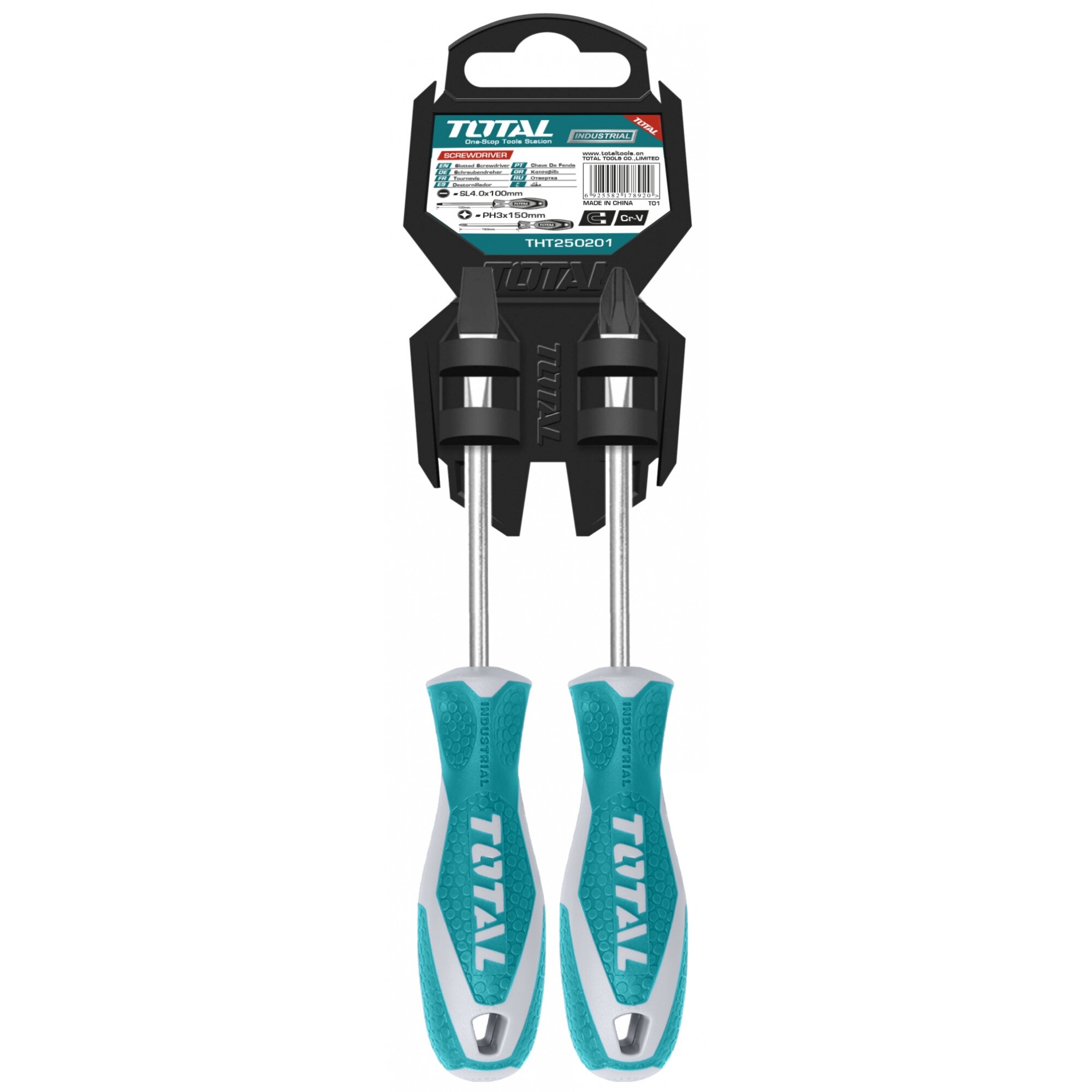 Set 2 surubelnite Total SL6.5x6x125 + PH2x 6x125 Cr-V