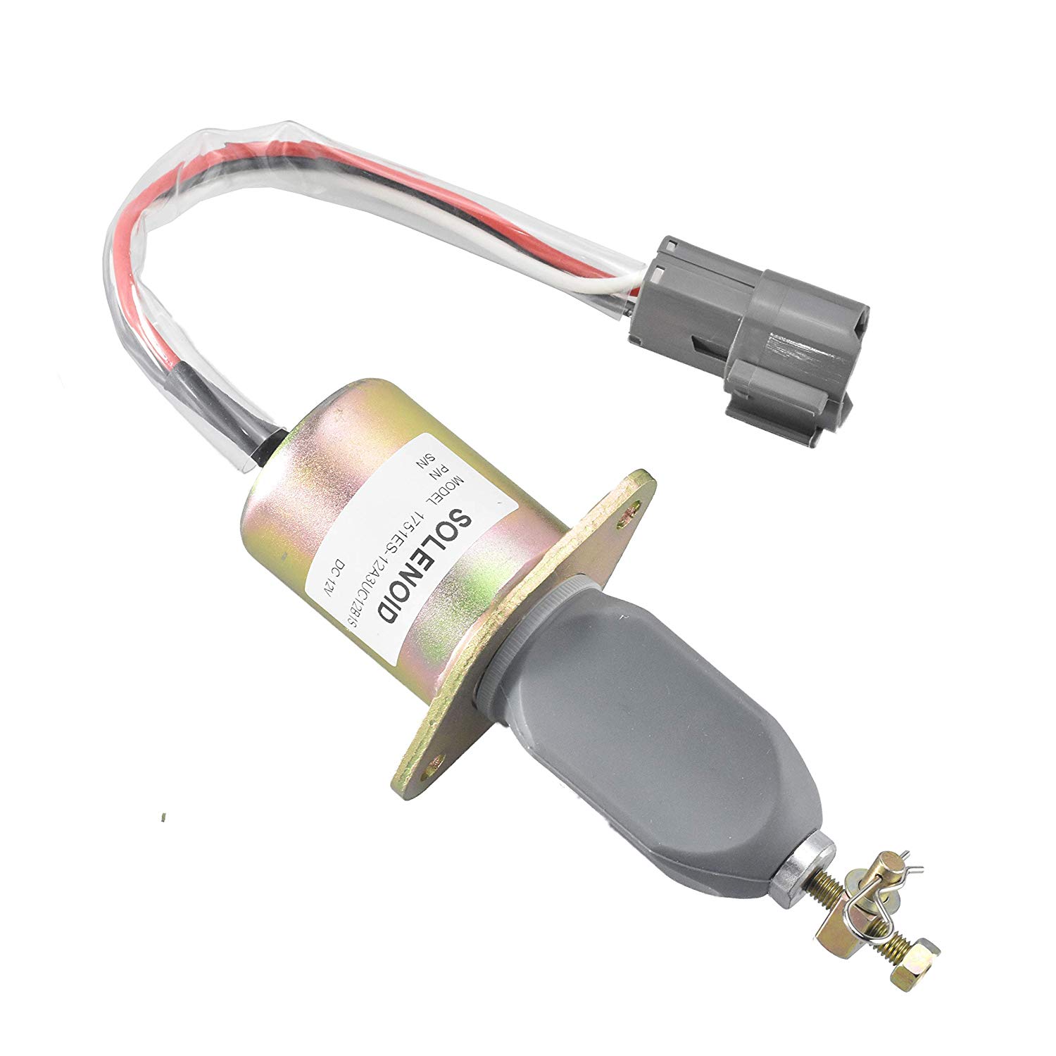 Solenoid oprire Komatsu WB93, WB97 - YM129953-77811