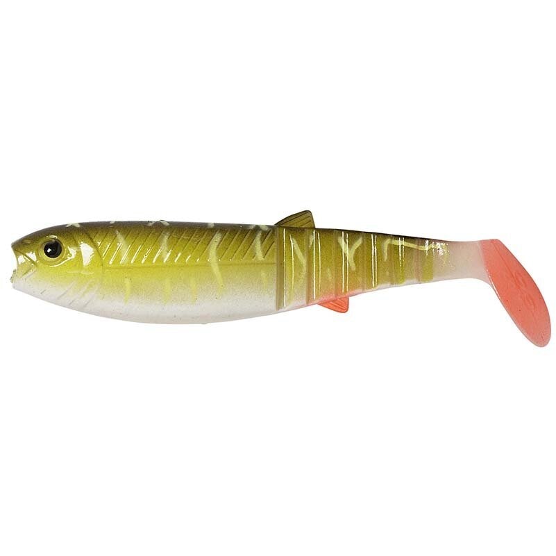 Set Shad-uri Savage Gear Cannibal 10cm Auriu Set 4 Bucati