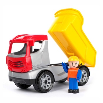 Basculanta Lena Truckies 22 cm cu figurina 01620 Basculanta Lena Truckies 22 cm cu figurina 01620