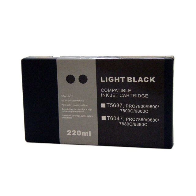 Cartus T6037 Light Black 4000 Pag Compatibil Epson Stylus Pro 7800 / Stylus Pro 7880C / Stylus Pro 9800 / Stylus Pro 9880C