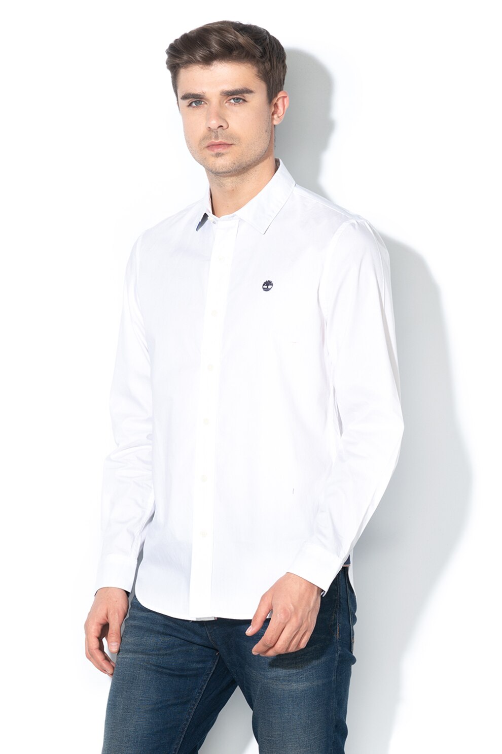 Timberland, Camasa Oxford slim fit Milford, Alb