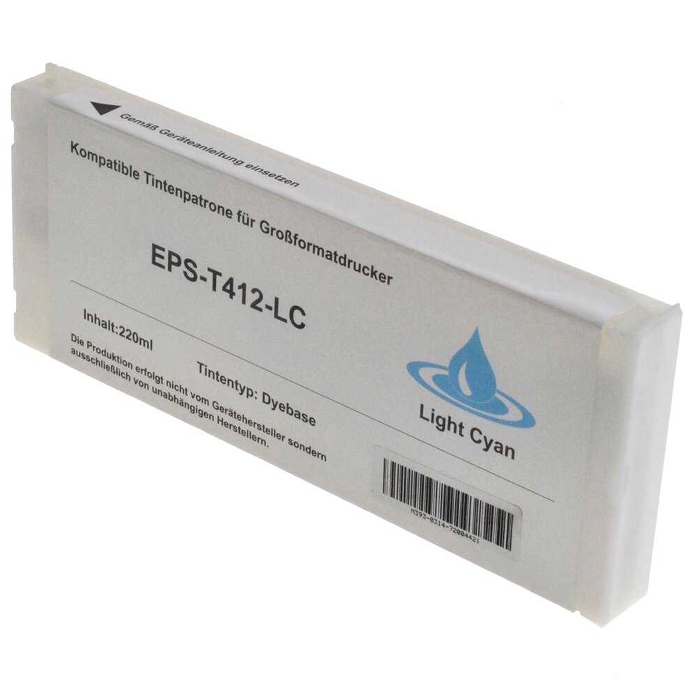 Cartus T412 Light Cyan 4000 Pag Compatibil Epson Stylus Pro 9000 Color Proofer 9000