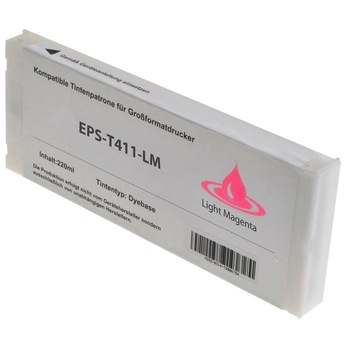 Cartus T411Light Magenta 4000 Pag Compatibil Epson Stylus Pro 9000 Color Proofer 9000 Cartus T411Light Magenta 4000 Pag Compatibil Epson Stylus Pro 9000 Color Proofer 9000