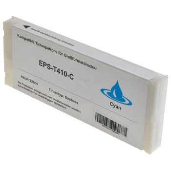 Cartus T410 Cyan 4000 Pag Compatibil Epson Stylus Pro 9000 Color Proofer 9000 Cartus T410 Cyan 4000 Pag Compatibil Epson Stylus Pro 9000 Color Proofer 9000