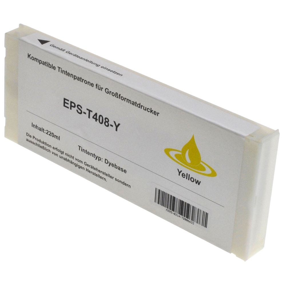 Cartus T408 Yellow 4000 Pag Compatibil Epson Stylus Pro 9000 Color Proofer 9000